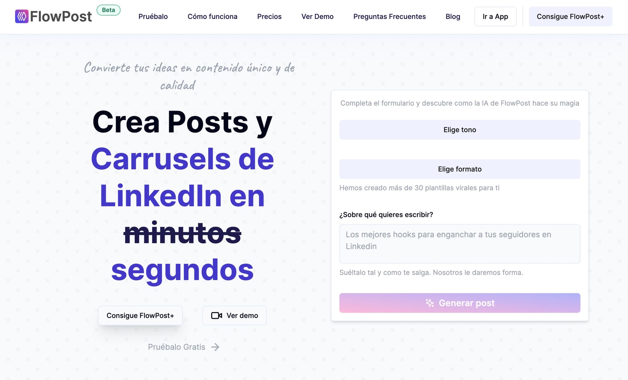 Lançamento do Blog Flowpost